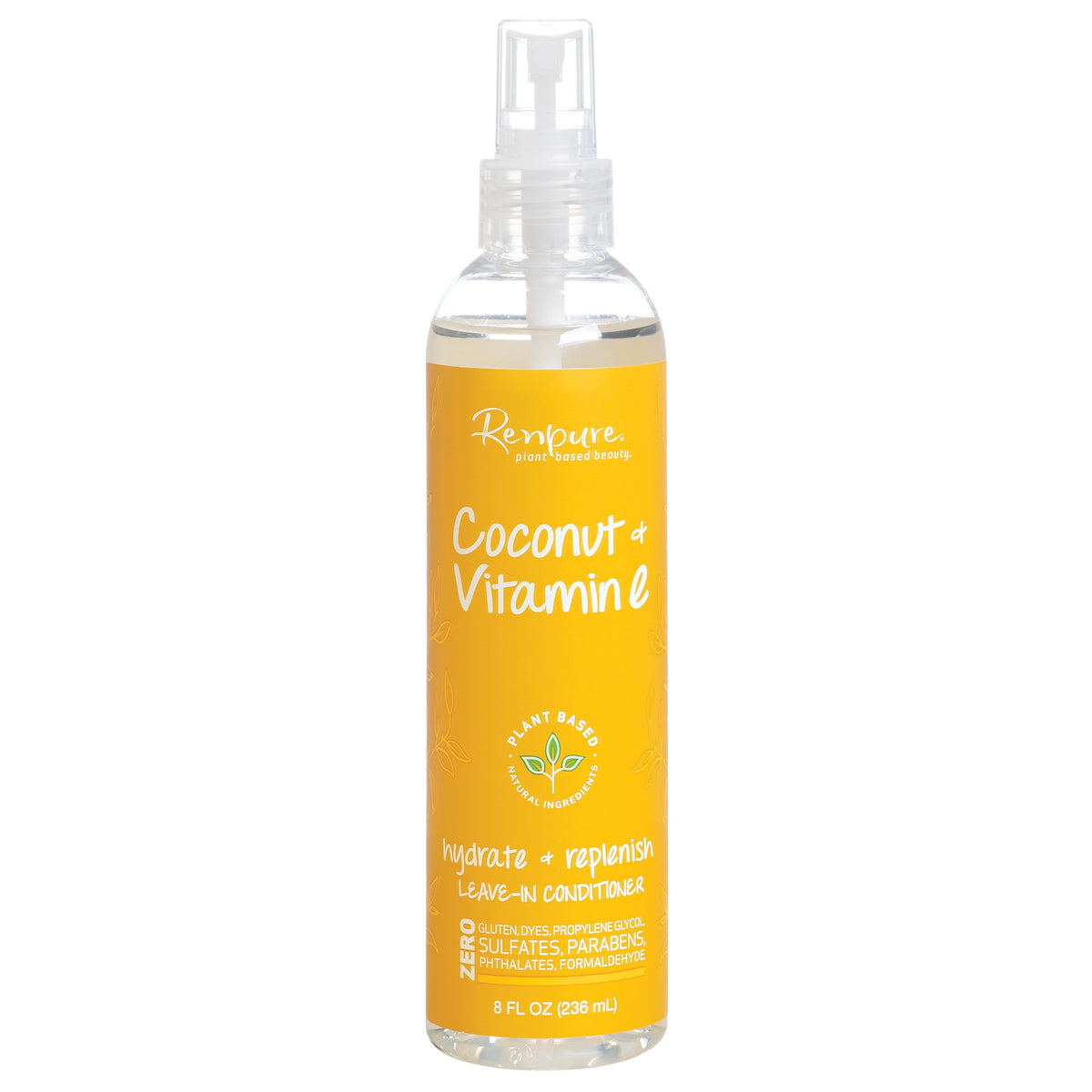 Renpure Coconut + Vitamin-E Leave-In Conditioner 8oz