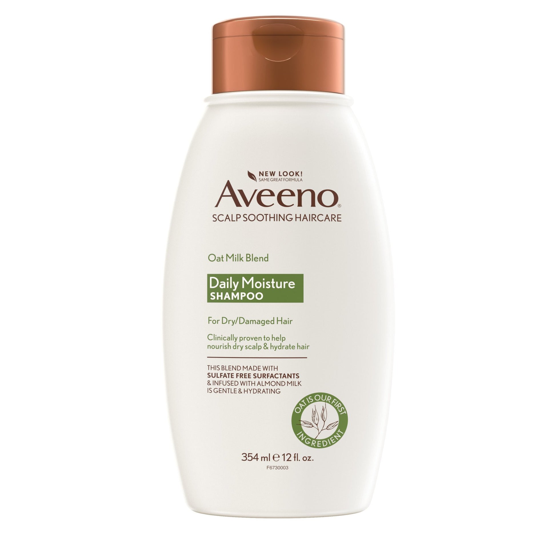 Aveeno Shampoo Oat Milk Blend 12oz (Moisture)