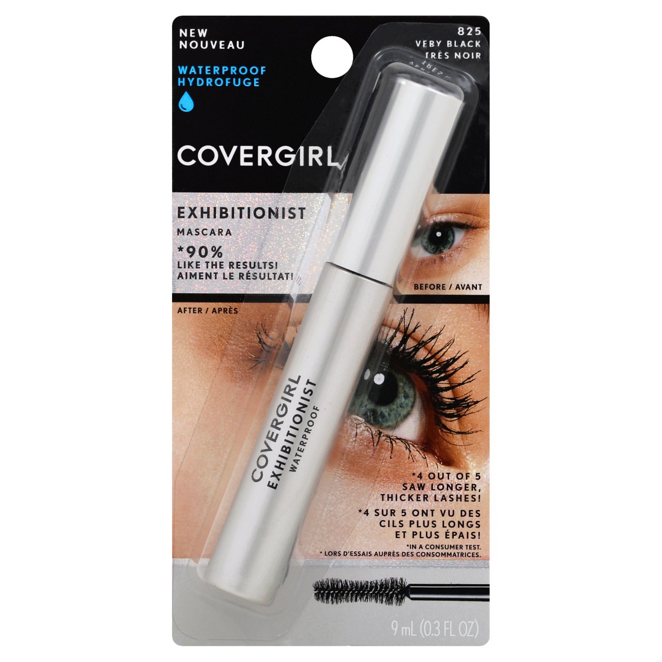 COVERGIRL Exhibitionist Waterproof Mascara - 825 Very Black