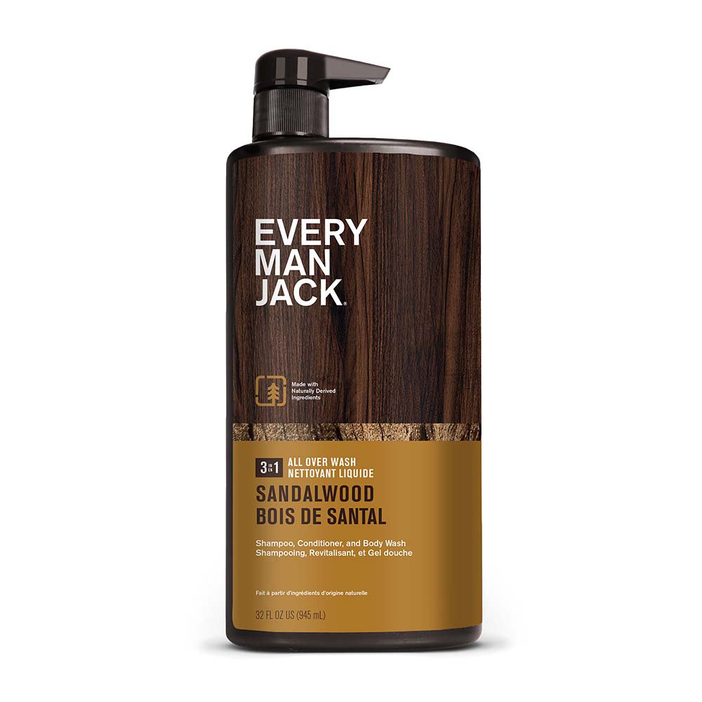 Every Man Jack Body Wash 16.9oz Sandalwood