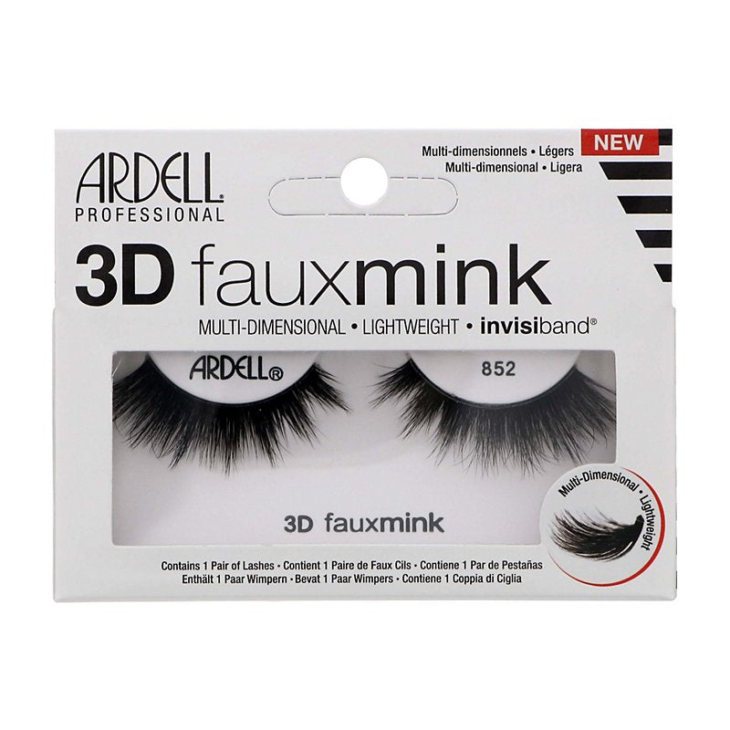 Ardell 3D Faux Mink Lashes - 852 Black
