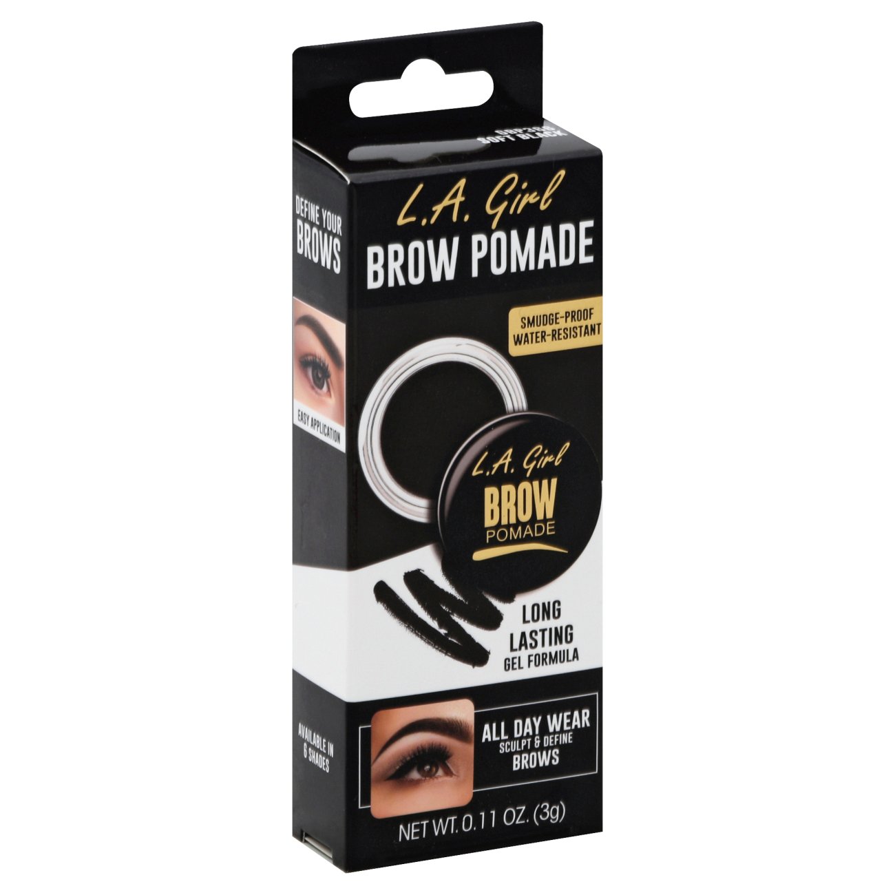 L.A. Girl Brow Gel Pomade - Soft Brown