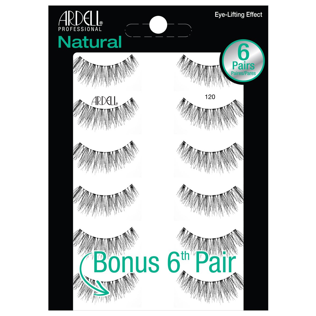 Ardell Natural Lashes - 120 Black
