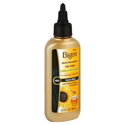 Bigen Semi-Permanent Haircolor #Nb2 Natural Black 3oz