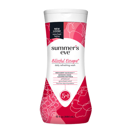 Summers Eve Cleansing Wash 15oz Blissful Escape