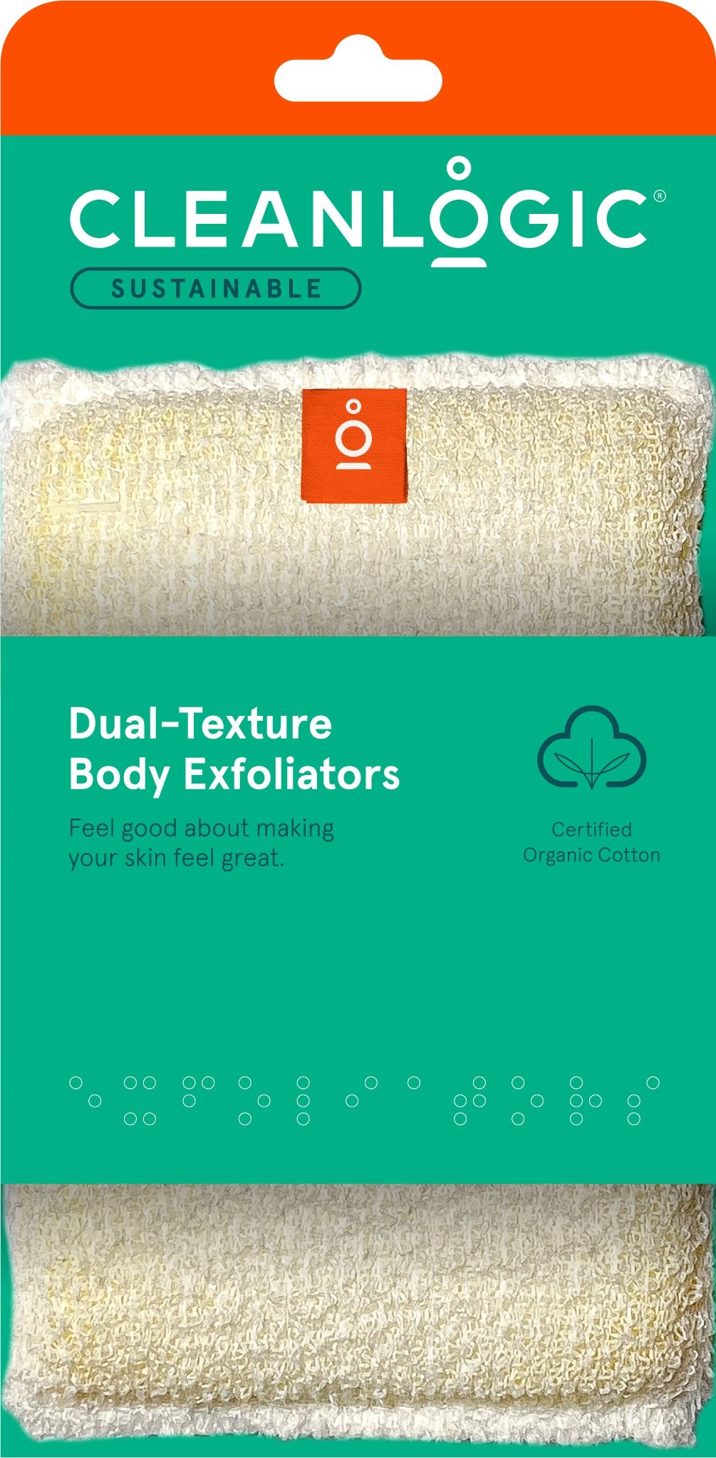 Clean Logic Sustainable Dual Texture Body Exfoliator
