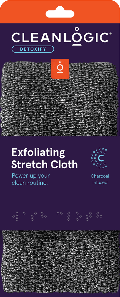 CLEANLOGIC Detoxify Exfoliating Stretch Cloth