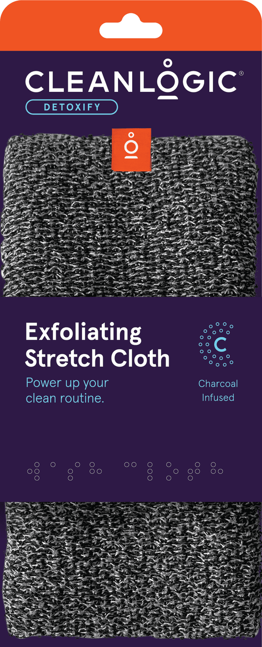 CLEANLOGIC Detoxify Exfoliating Stretch Cloth