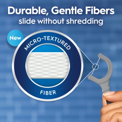 Oral-B Glide Floss Picks Ultra Deep Clean Cool Mint 75 Count
