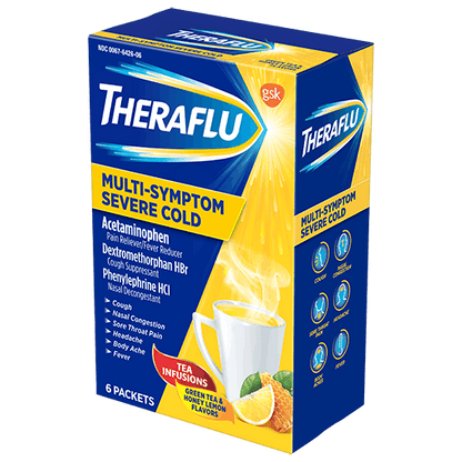 THERAFLU DL MIXD POWDER 12PC F/S
