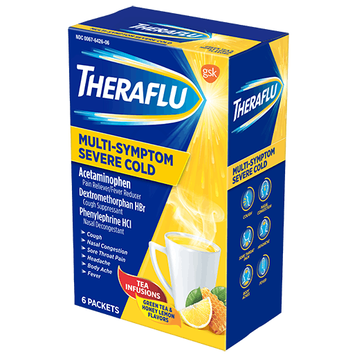 THERAFLU DL MIXD POWDER 12PC F/S