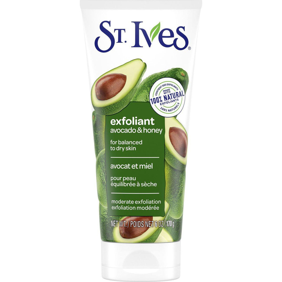 St Ives Scrub Avocado & Honey Balanced To Dry Skin 6oz