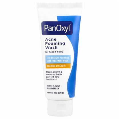 PanOxyl Acne Foaming Wash Maximum Strength, 3 oz