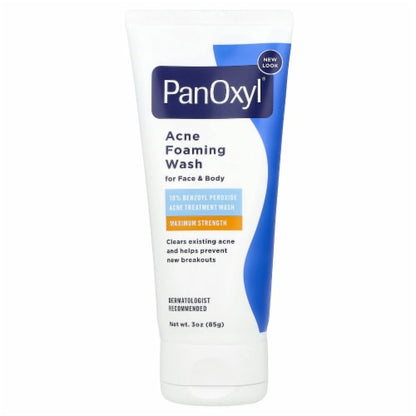PanOxyl Acne Foaming Wash Maximum Strength, 3 oz