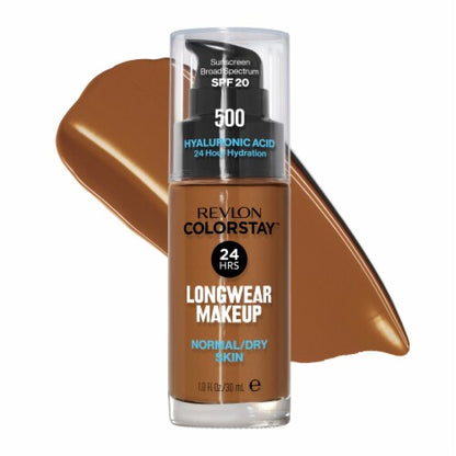 REVLON ColorStay Foundation for Normal & Dry Skin - 500 Walnut