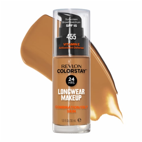 REVLON ColorStay Foundation for Normal & Dry Skin - 455 Honey Beige