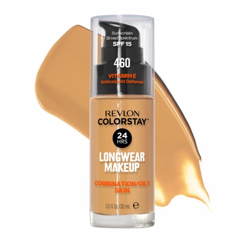 REVLON ColorStay Longwear Foundation for Combination & Oily Skin - 460 Macadamia