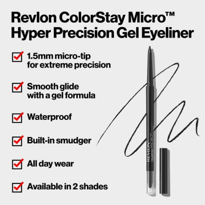 REVLON ColorStay Micro Hyper Precision Gel Eyeliner - 215 Brown