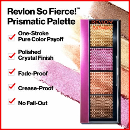 REVLON So Fierce! Prismatic Eye Shadow Palette - 963 Slight Flex