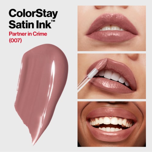 REVLON ColorStay Satin Ink Liquid Lipstick - 007 Partner in Crime