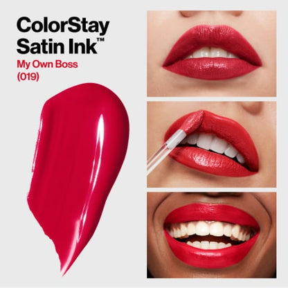 REVLON ColorStay Satin Ink Liquid Lipstick - 019 My Own Boss