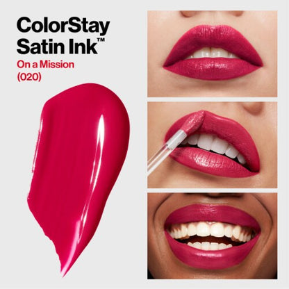 REVLON ColorStay Satin Ink Liquid Lipstick - 020 On a Mission