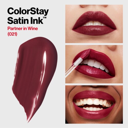 REVLON ColorStay Satin Ink Liquid Lipstick - 021 Partner in Wine