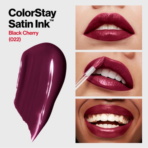 REVLON ColorStay Satin Ink Liquid Lipstick - 022 Black Cherry