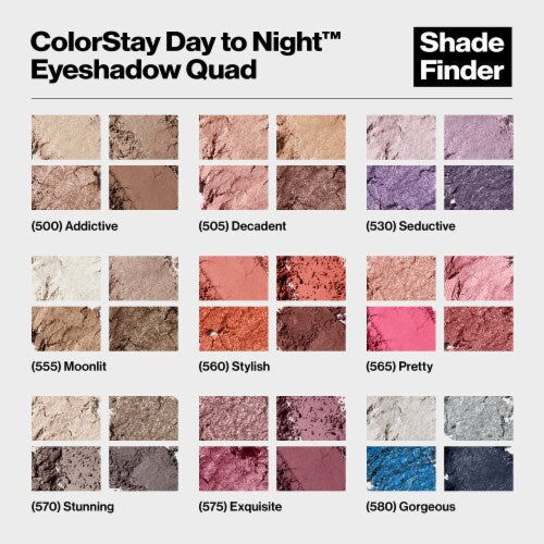 REVLON ColorStay Day to Night Eyeshadow Quad - 565 Pretty