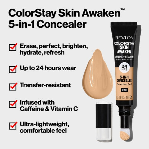 REVLON ColorStay Skin Awaken 5-in-1 Concealer - 070 Nutmeg