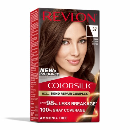 REVLON ColorSilk Permanent Hair Color with Bond Repair Complex - 32 Dark Mahogany Brown