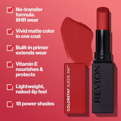 REVLON ColorStay Suede Ink Lipstick - 010 Tunnel Vision
