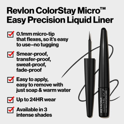 REVLON ColorStay Micro Liquid Eyeliner - 302 What The Fudge