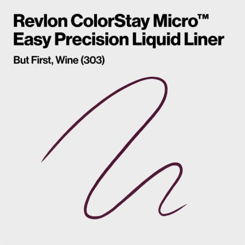 REVLON ColorStay Micro Liquid Eyeliner - 303 But First, Wine