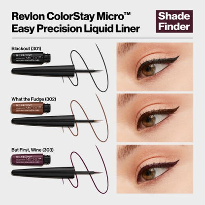 REVLON ColorStay Micro Liquid Eyeliner - 303 But First, Wine