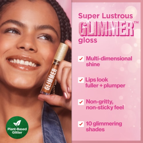 REVLON Super Lustrous Glimmer Gloss - 009 Razz Beamy