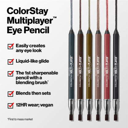 REVLON ColorStay Multiplayer Eye Pencil - 402 High Stakes