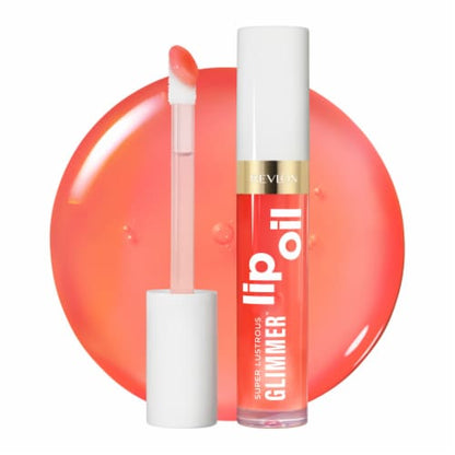 REVLON Super Lustrous Glimmer Lip Oil - 002 Miss Coral