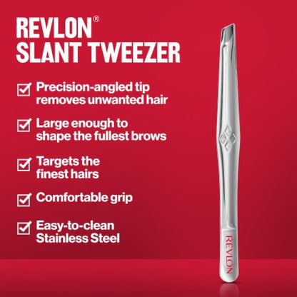 REVLON PerfecTweeze Slant Tip Tweezer