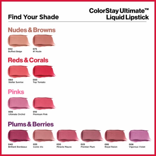 REVLON ColorStay Ultimate Liquid Lipstick - 025 Premier Plum