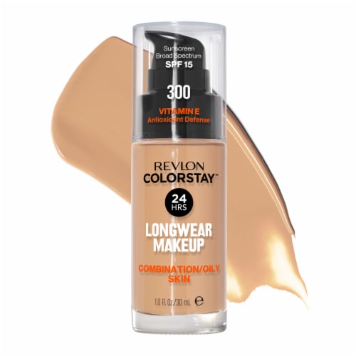 REVLON ColorStay Longwear Foundation for Combination & Oily Skin - 300 Golden Beige