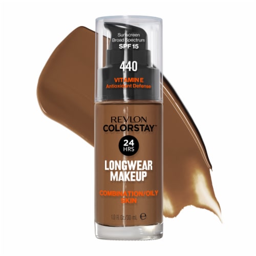 REVLON ColorStay Longwear Foundation for Combination & Oily Skin - 440 Mahogany