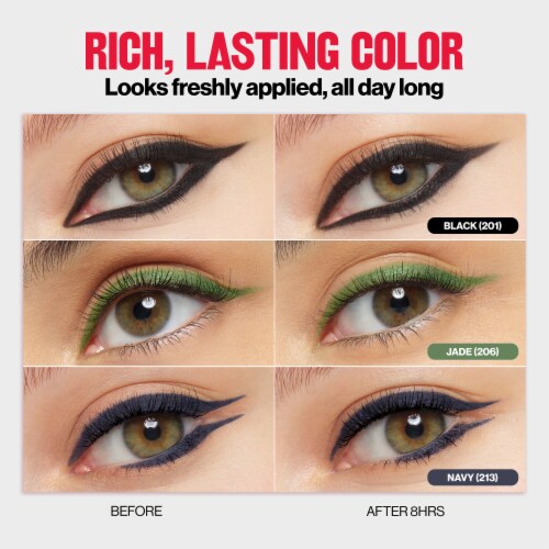 REVLON ColorStay Pencil Waterproof Eyeliner With Built-In Sharpener - 209 Black Violet