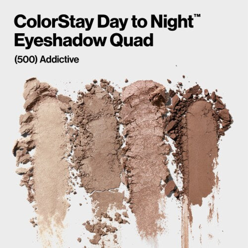 REVLON ColorStay Day to Night Eyeshadow Quad - 500 Addictive