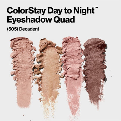 REVLON ColorStay Day to Night Eyeshadow Quad - 505 Decadent
