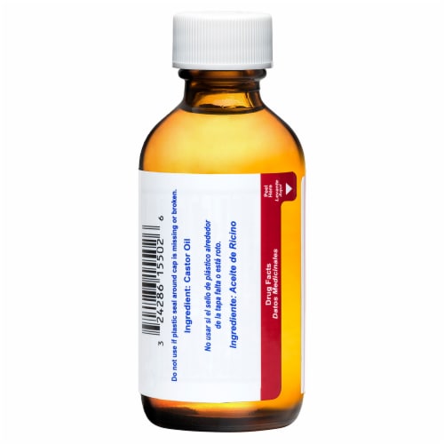 De La Cruz Castor Oil 2oz Stimulant Laxative