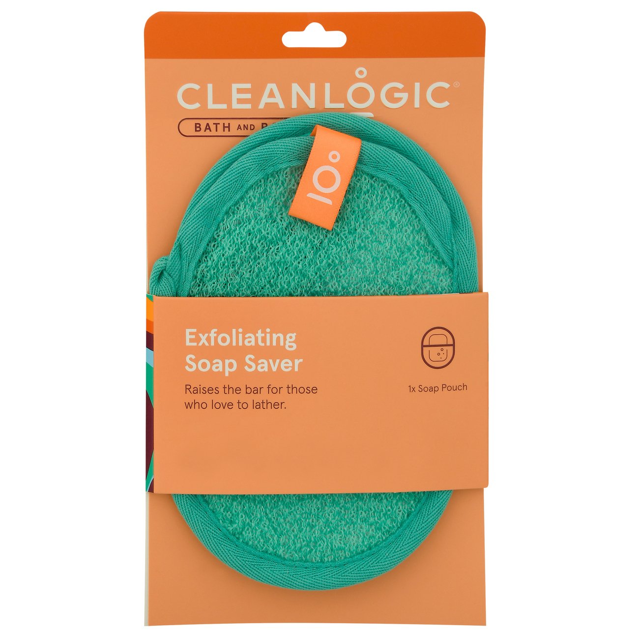 Clean Logic Bath & Body Exfoliating Soap Saver