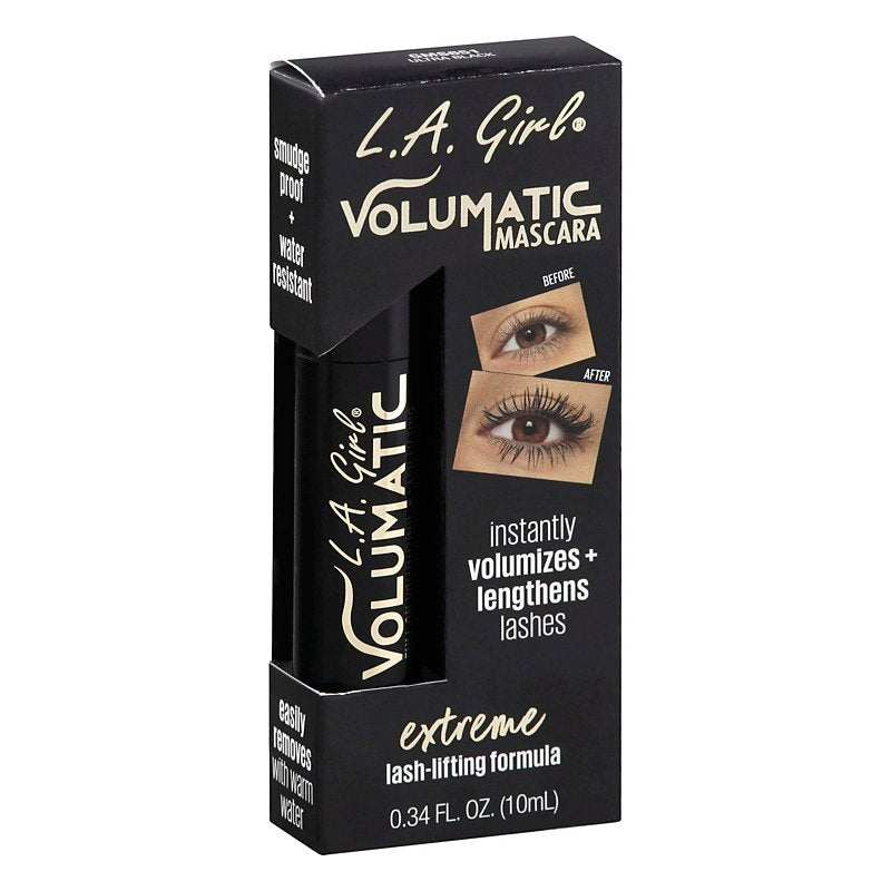 L.A. Girl Volumatic Mascara - Ultra Black, 0.34 fl oz