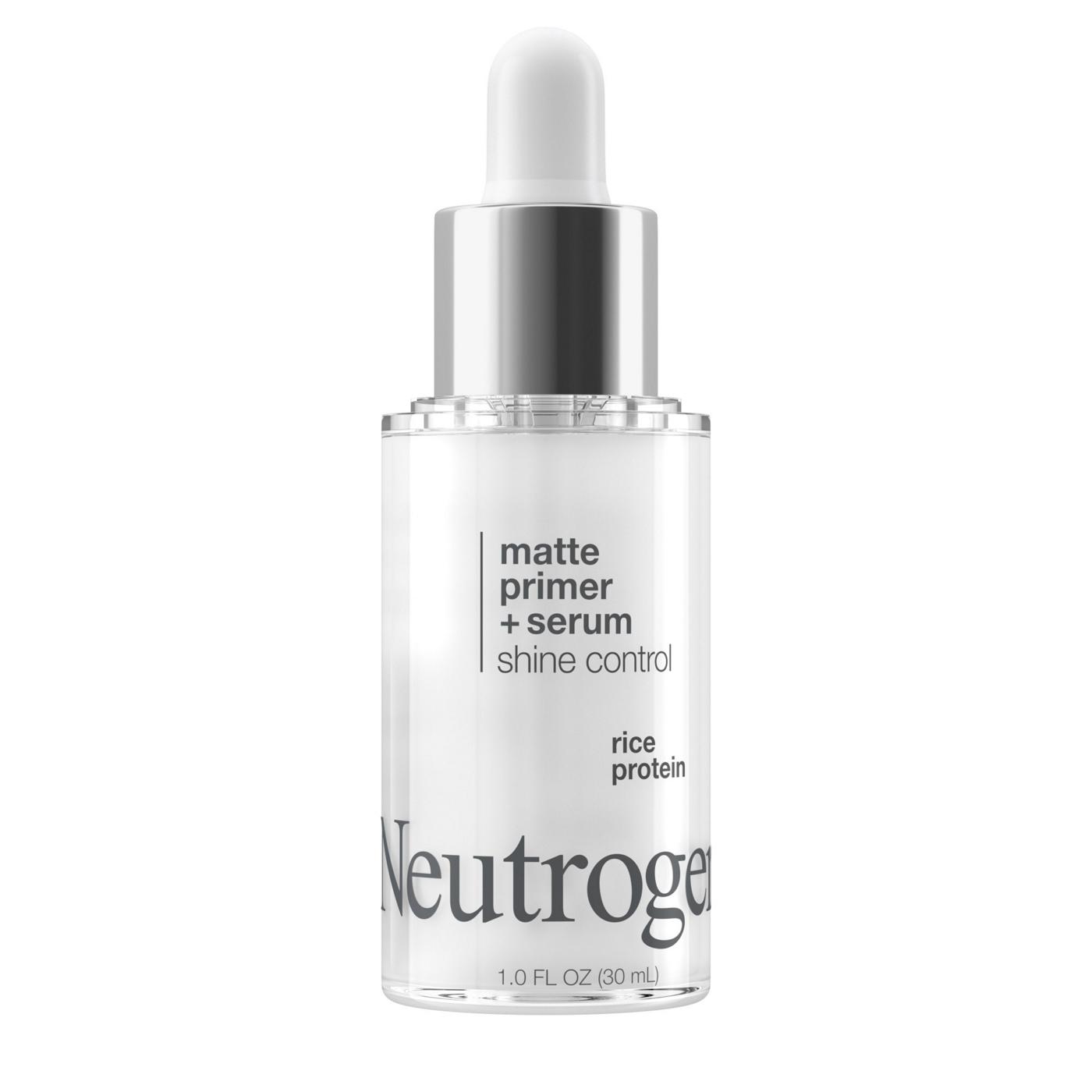 Neutrogena Shine Control Matte Booster Face Primer & Serum, 1.0 fl. oz