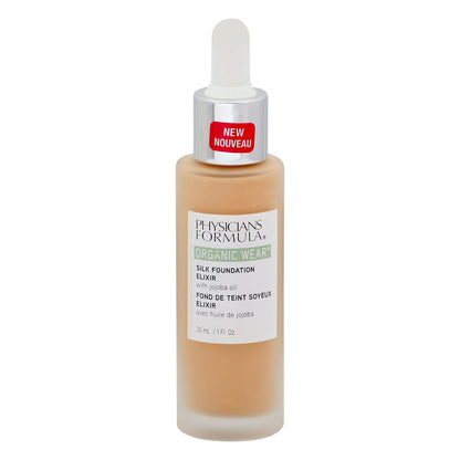 Physicians Formula Organic Wear Silk Foundation Elixir - 6 - Medium-to-Tan